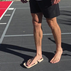 Customer using the Ankle Board